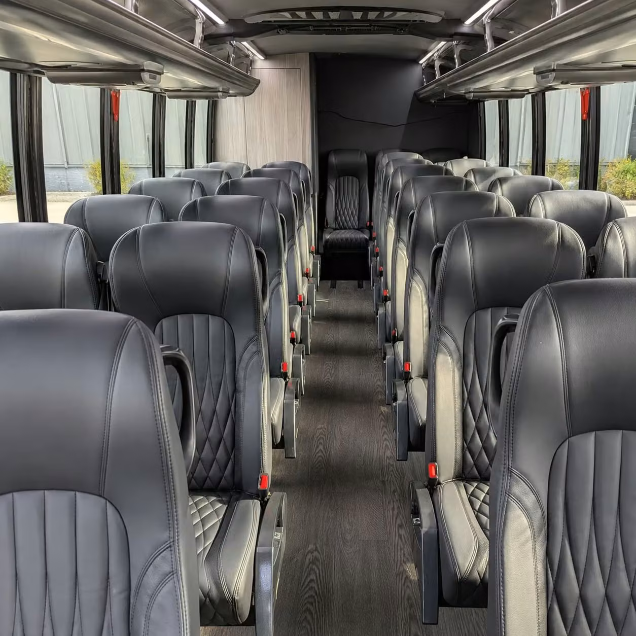 25 passenger minibus inside