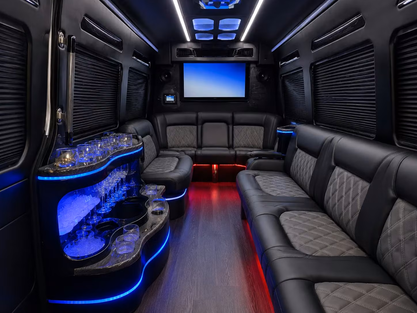bus rental options for san diego trips