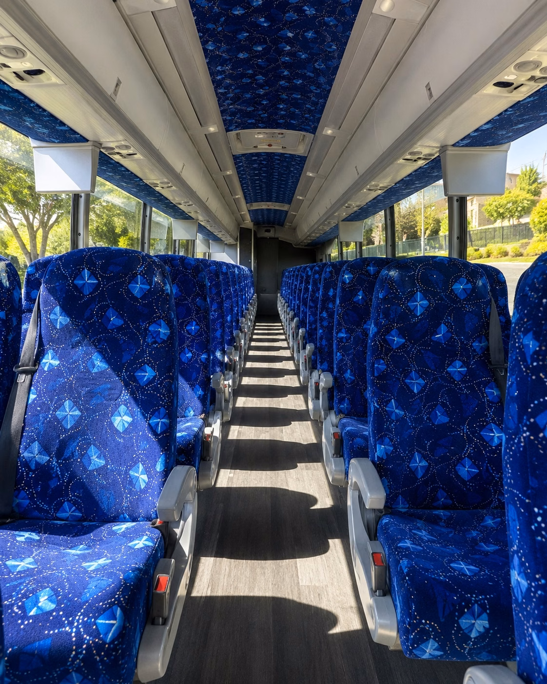 san diego charter bus interior gallery